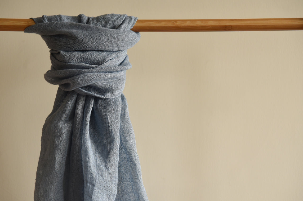 pure linen women scarf