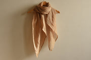 pure linen women scarf